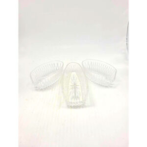 2 Vintage Princess House Royal Highlights Crystal Spoon Holders